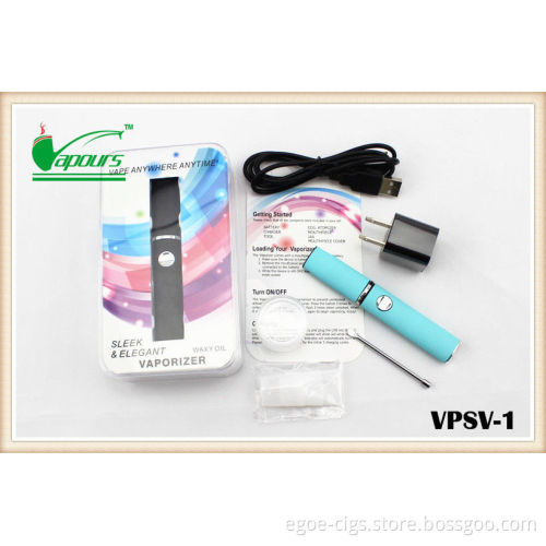 Sgs / Rohs / Ce Elips E Cig No Burning Taste For Dry Herb / Wax